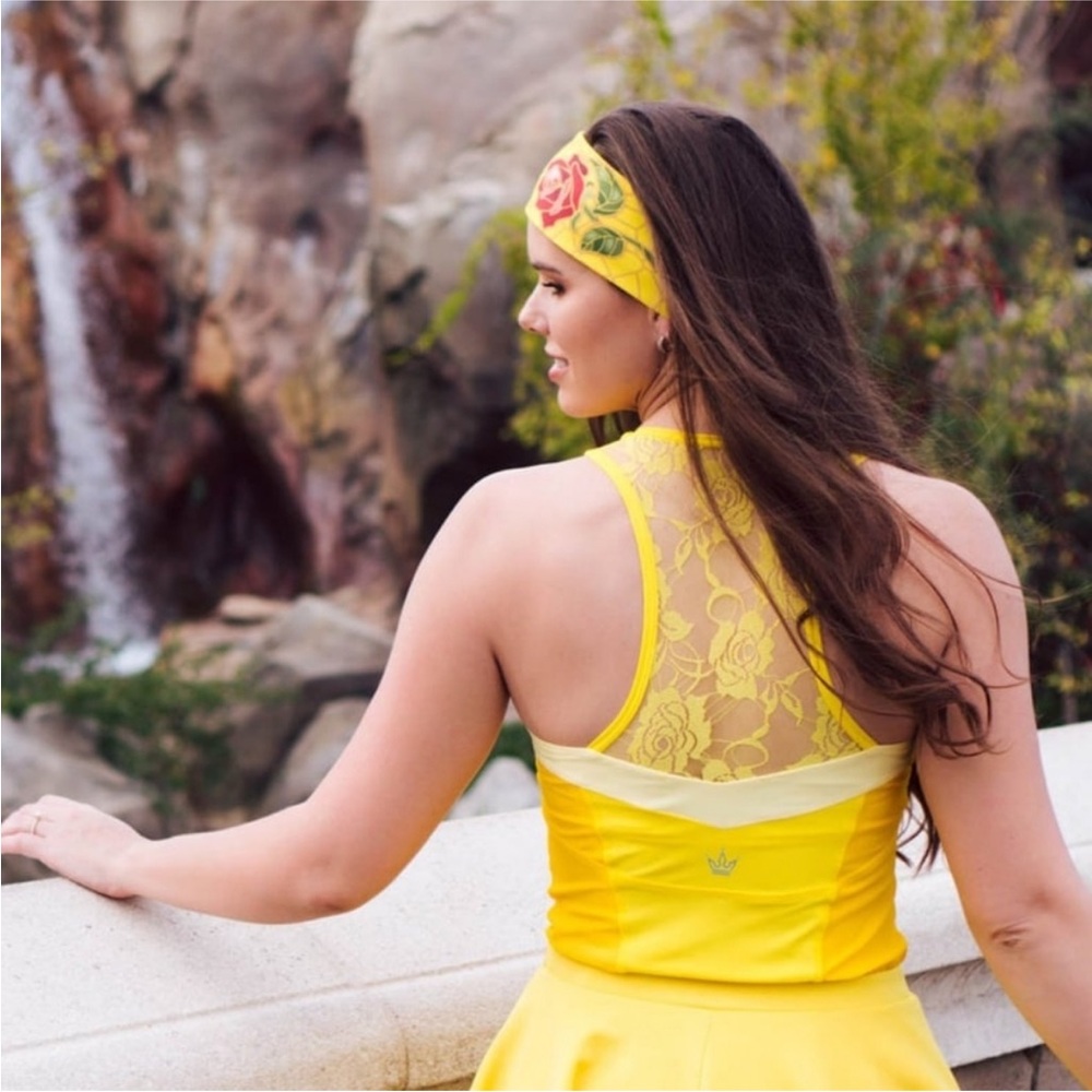 Enchanted Rose Crowned Athletics Tank Top - Picture 7 of 7